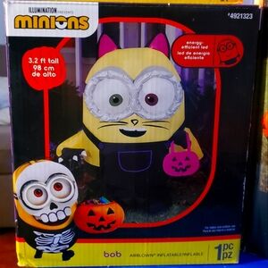 Inflatable Halloween decoration. Minions!